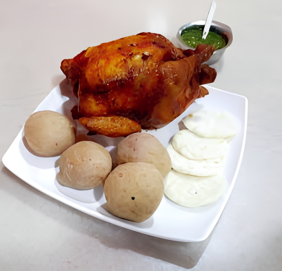 Pollo Asado Completo