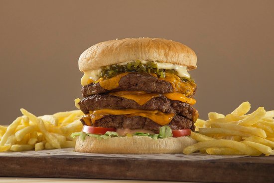 Hamburguesa Mega Pare y Coma